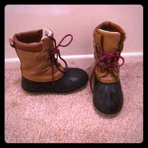 Boys toddler boots size 10-11